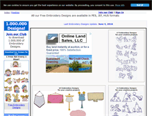 Tablet Screenshot of embroiery.com